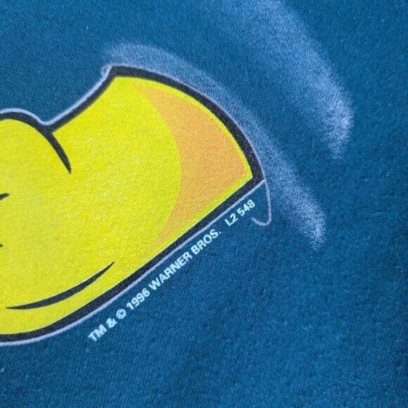 Vintage 1996 Novel Teez Double Sided Tweety Bird Sweater Size Large - Picture 3 of 9